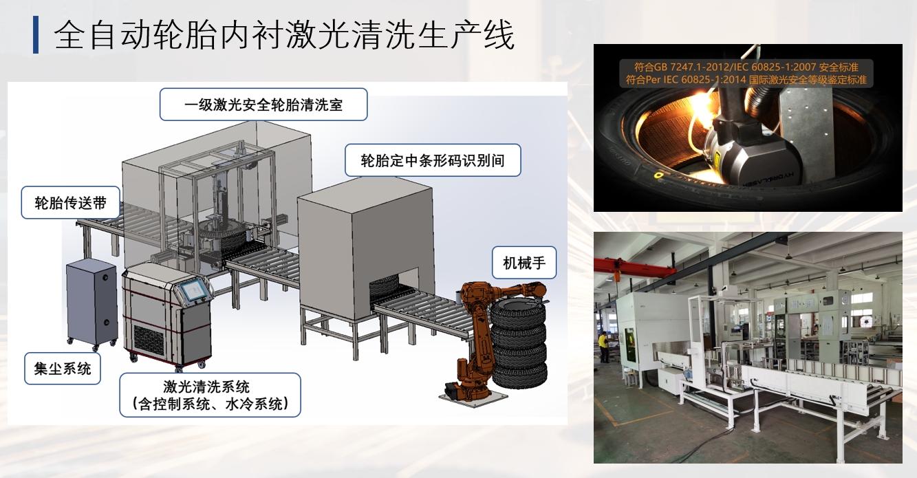 全自動輪胎內襯激光清洗